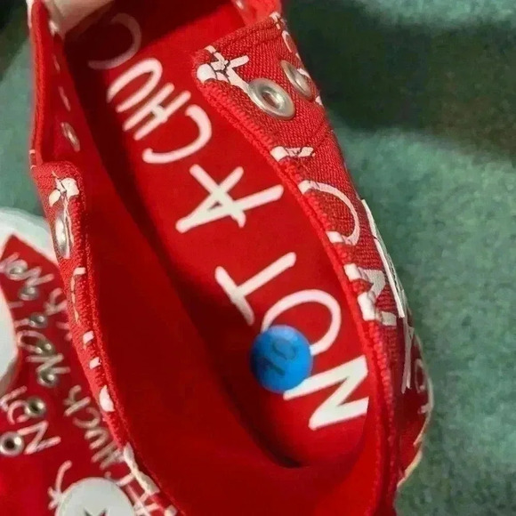 Converse Men UNT1TL3D High Top Sneaker Shoe 10 White Red Canvas Not a Chuck NEW - Picture 2 of 14